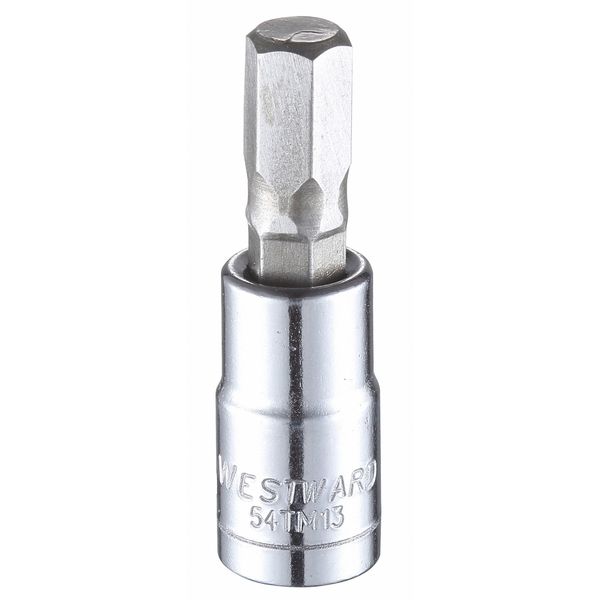7 mm Tip, Socket Bit, Metric 1/4 in Drive