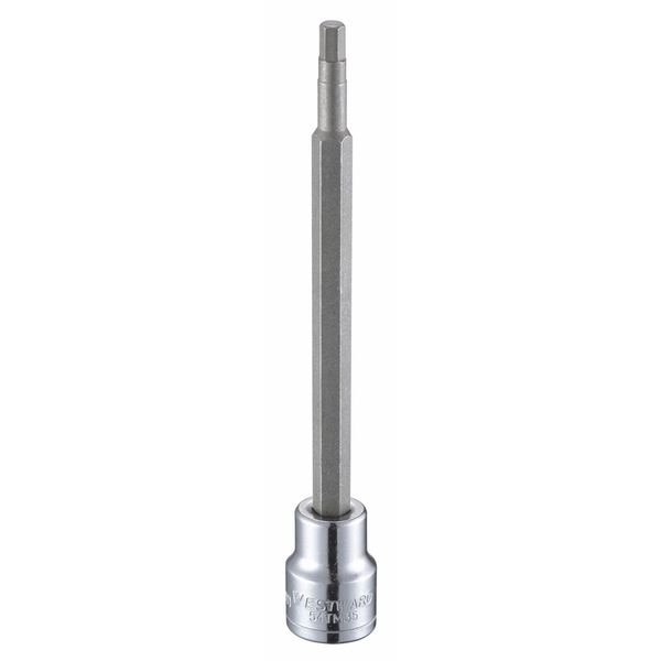 4 mm Tip, Socket Bit, Metric 3/8 in Drive
