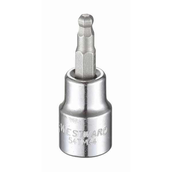 3/16 in Tip, Socket Bit, SAE 3/8 in Drive