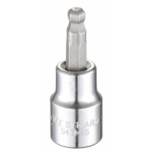 7/32 in Tip, Socket Bit, SAE 3/8 in Drive