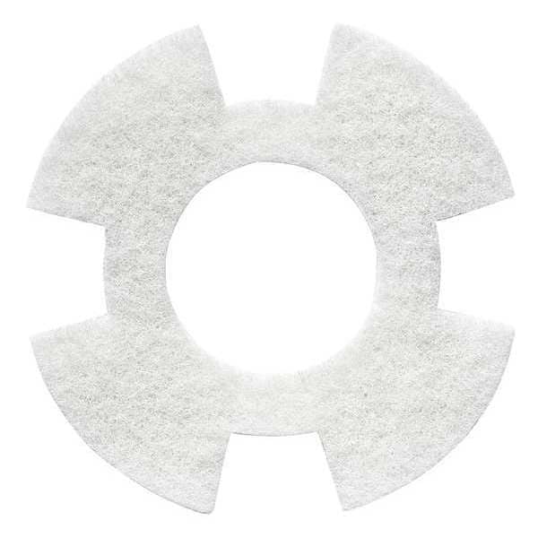 Cleaning Pad, Wht, 12
