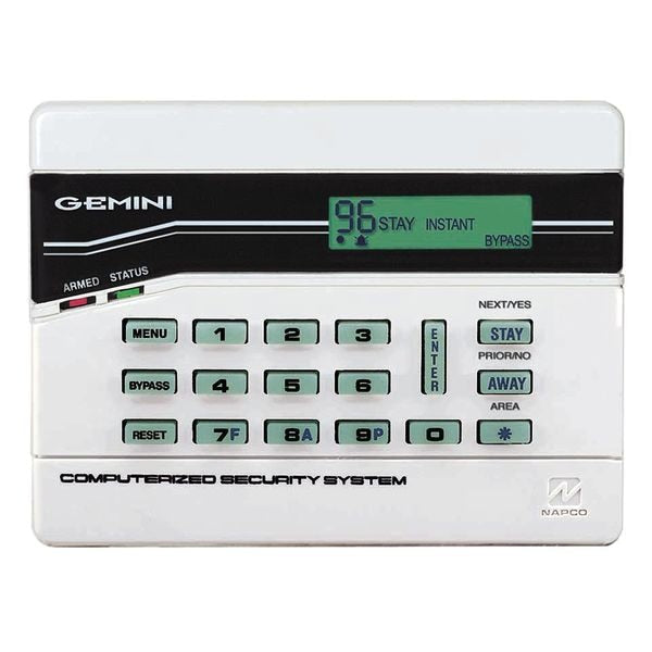Intrusion System Keypads, 5-7/8