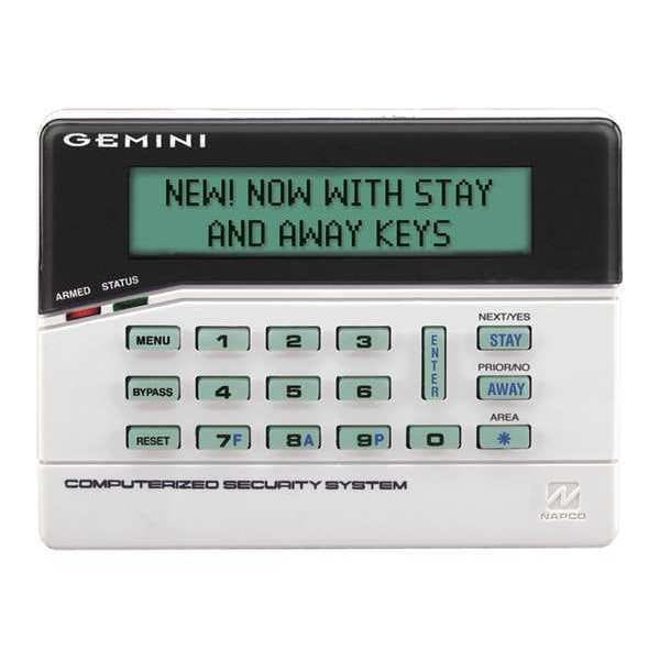 Intrusion System Keypads, 5-7/8