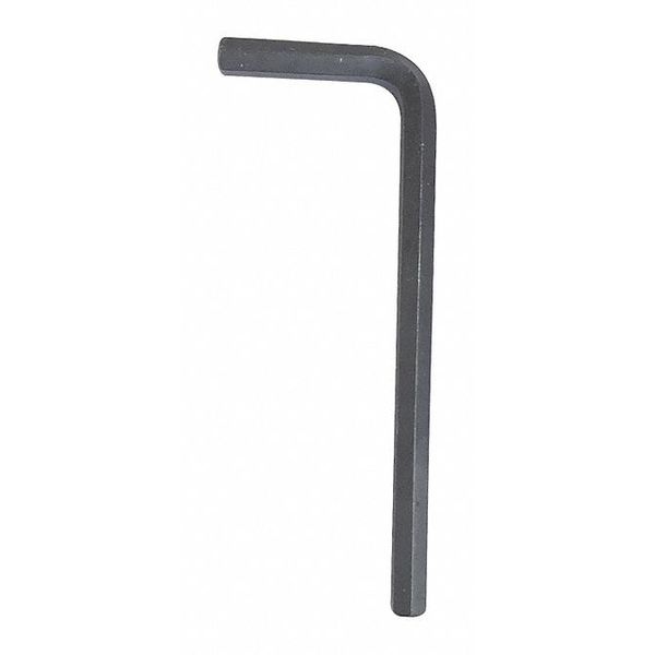 Metric Plain Hex Key, 6 mm Tip Size, 3 1/2 in Long, 6 mm Short