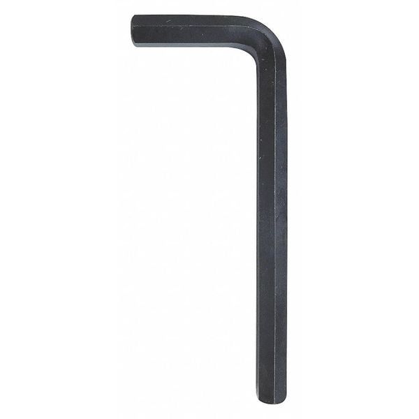 Metric Plain Hex Key, 9 mm Tip Size, 4 3/32 in Long, 9 mm Short