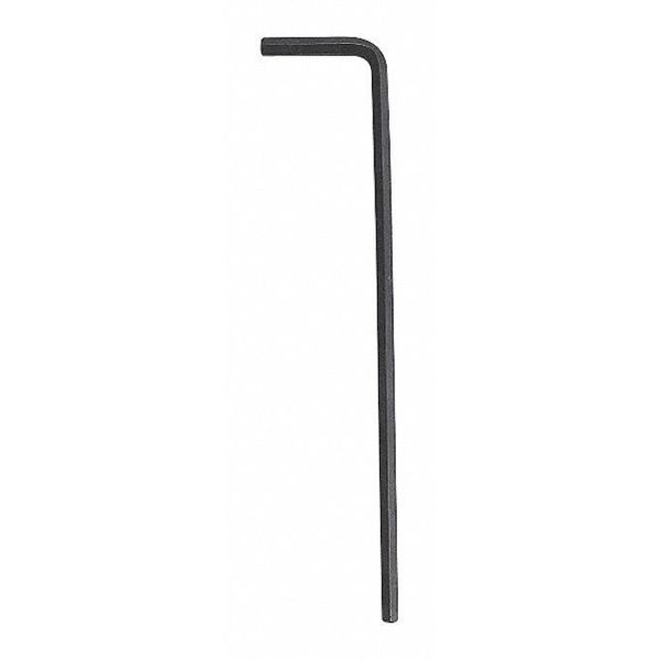 Metric Plain Hex Key, 4 mm Tip Size, 4 3/32 in Long, 4 mm Short