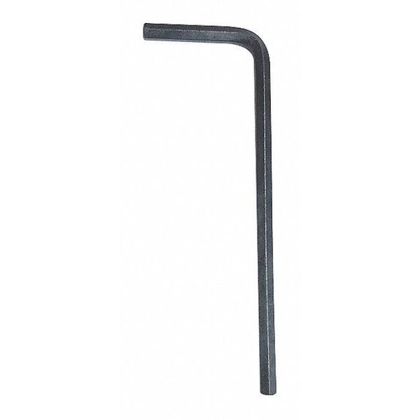 Metric Plain Hex Key, 2.5 mm Tip Size, 2 5/32 in Long, 2.5 mm Short