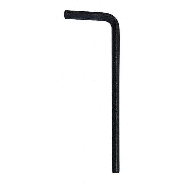 Metric Plain Hex Key, 3 mm Tip Size, 2 15/64 in Long, 3 mm Short
