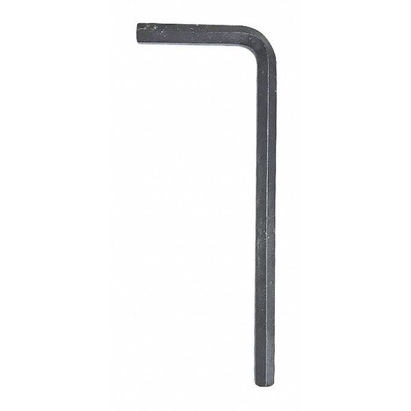Metric Plain Hex Key, 4 mm Tip Size, 2 23/32 in Long, 4 mm Short