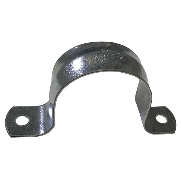 Pipe Strap, Galvanized, 1-1/4