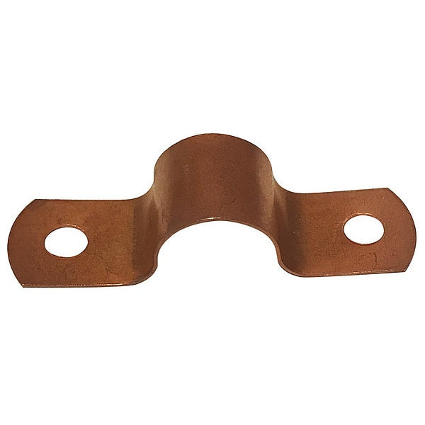 Pipe Strap, Copper, 3/8