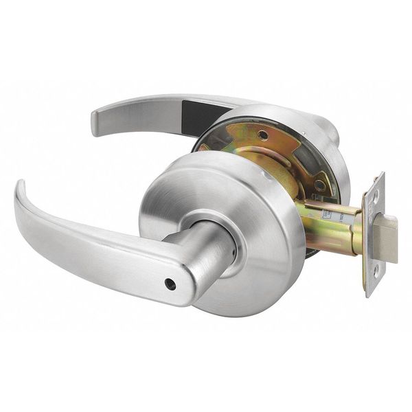 Lever Lockset, Mechanical, Privacy, Grade 2
