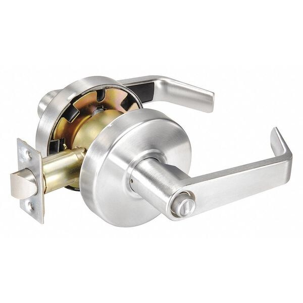 Lever Lockset, Mechanical, Privacy, Grade 1