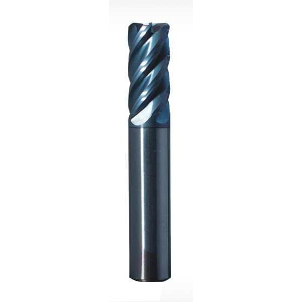 Corner Radius End Mill, 0.375
