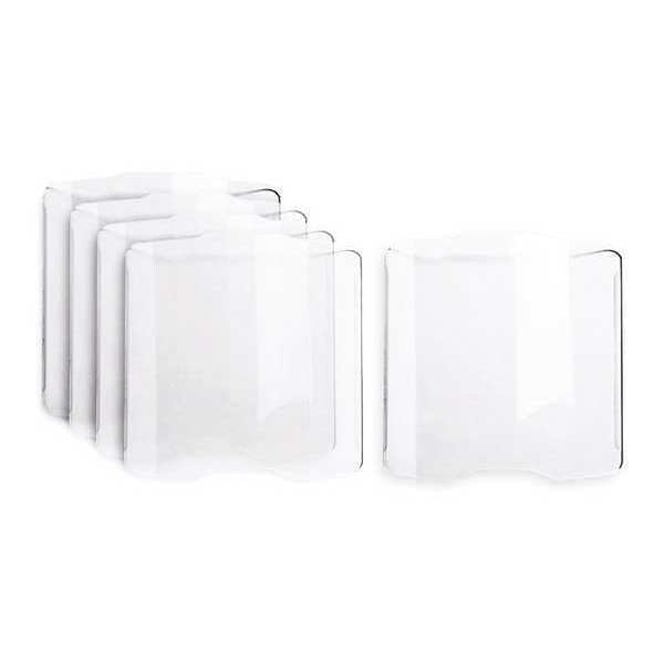 Helmet Front Cover Lens, Replacement, PK50