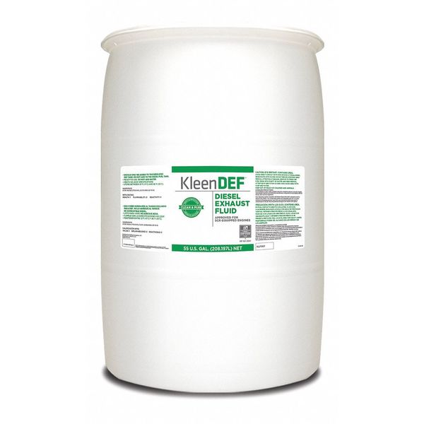 Diesel Exhaust Fluid: Kleen DEF, Drum, 55 gal API/ISO-22241-1