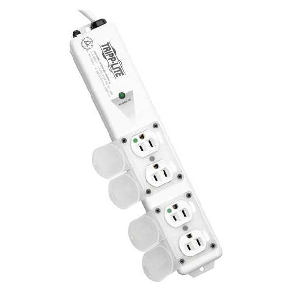 Outlet Strip, 6 ft. Cord L, 1-1/2