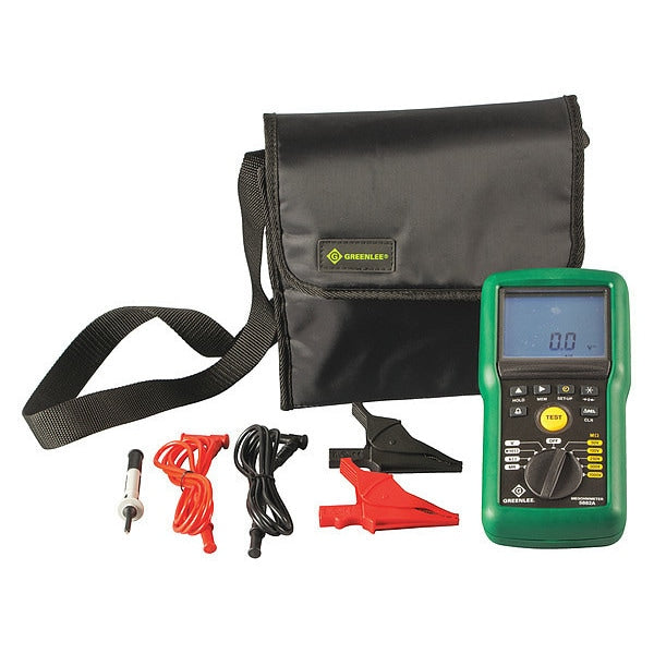 Battery Operated Megohmmeter, LCD Display