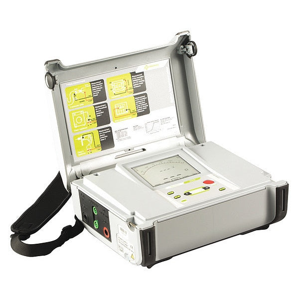 Battery Operated Megohmmeter, LCD Display