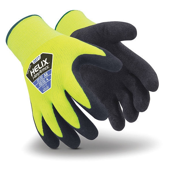 Cut Resistant Coated Gloves, A6 Cut Level, Nitrile, 2XL, 1 PR