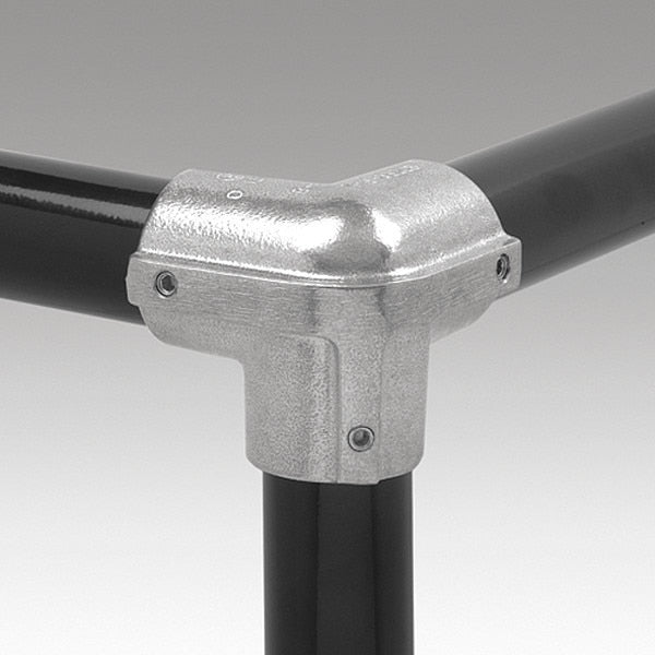 Structural Pipe Fitting, Side Outlet Elbow, Aluminum, 1 in Pipe Size, 32510 lb Tensile Strength