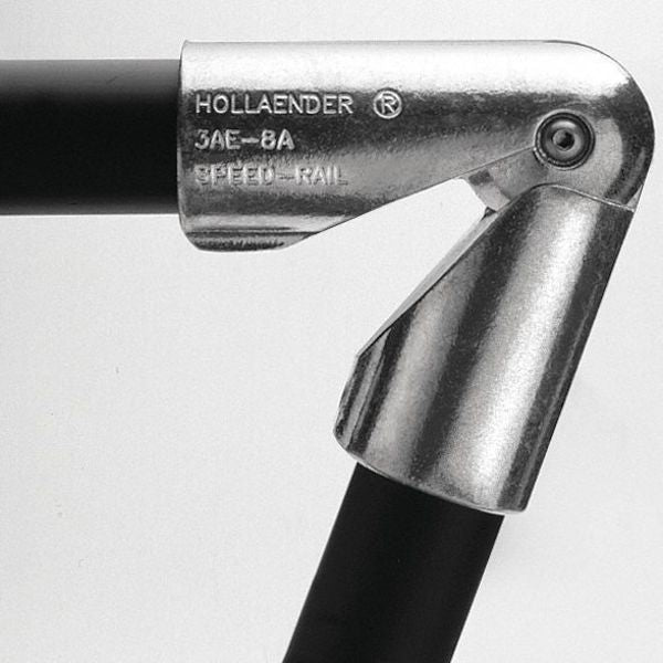 Structural Pipe Fitting, Adjustable Elbow, Aluminum, 1.5 in Pipe Size, 32510 lb Tensile Strength