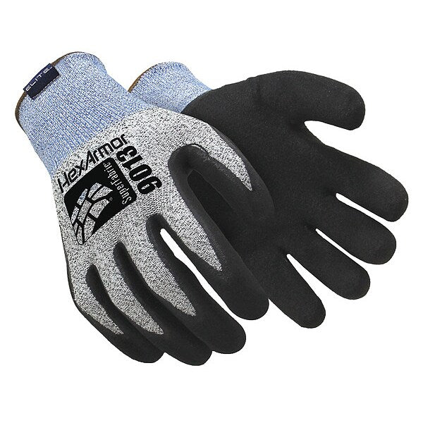 Cut Resistant Coated Gloves, A8 Cut Level, Nitrile, M, 1 PR