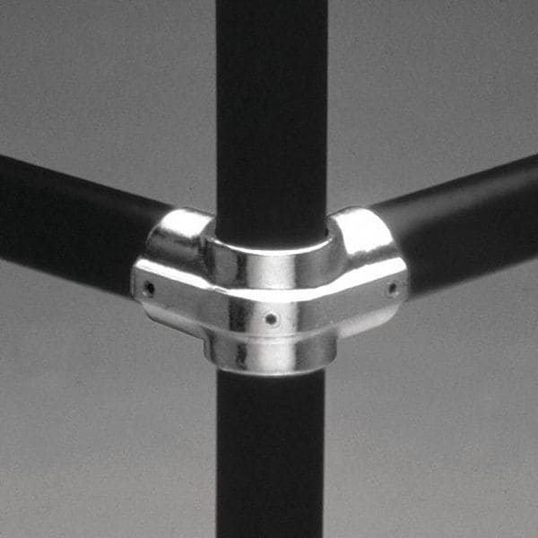 Structural Pipe Fitting, Side Outlet Tee-E, Aluminum, 1 in Pipe Size, 32510 lb Tensile Strength