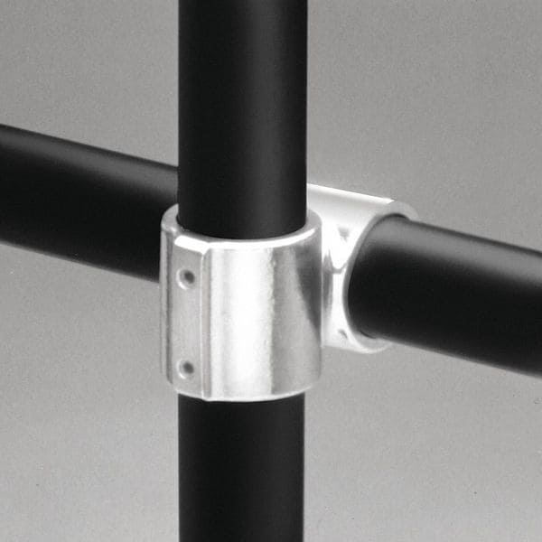 Structural Pipe Fitting, Offset Cross, Aluminum, 1 in Pipe Size, 32510 lb Tensile Strength