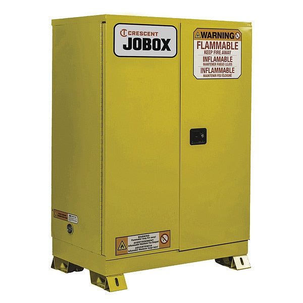 Safety Cabinet, 45 gal. Cap., 66-23/32