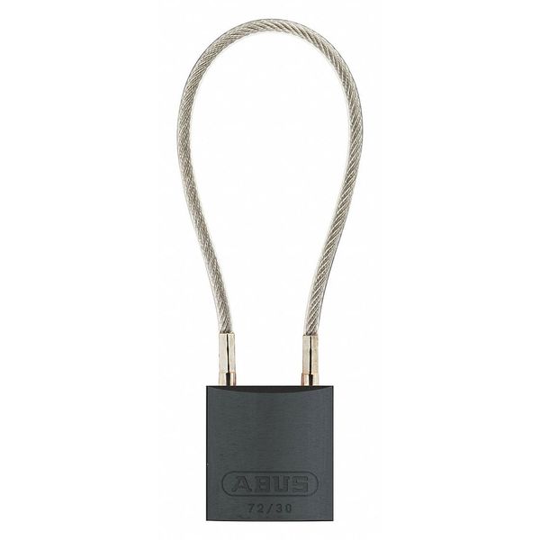 Lockout Padlock, Key Alike, Blk Body