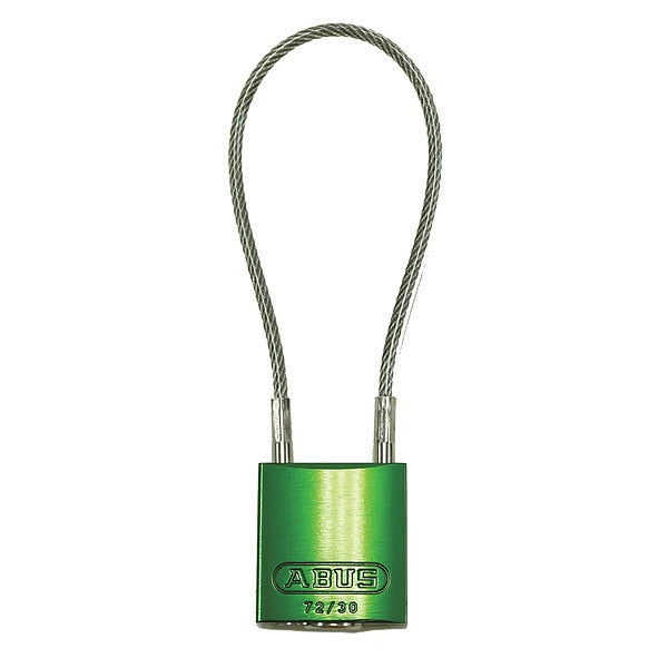 Lockout Padlock, Key Alike, Green Body