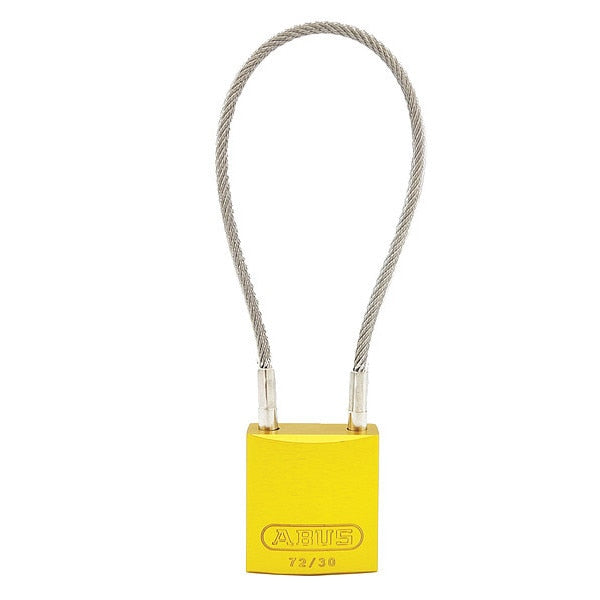 Lockout Padlock, Key Different, Yllw Body