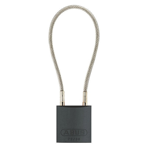 Lockout Padlock, Key Different, Blk Body