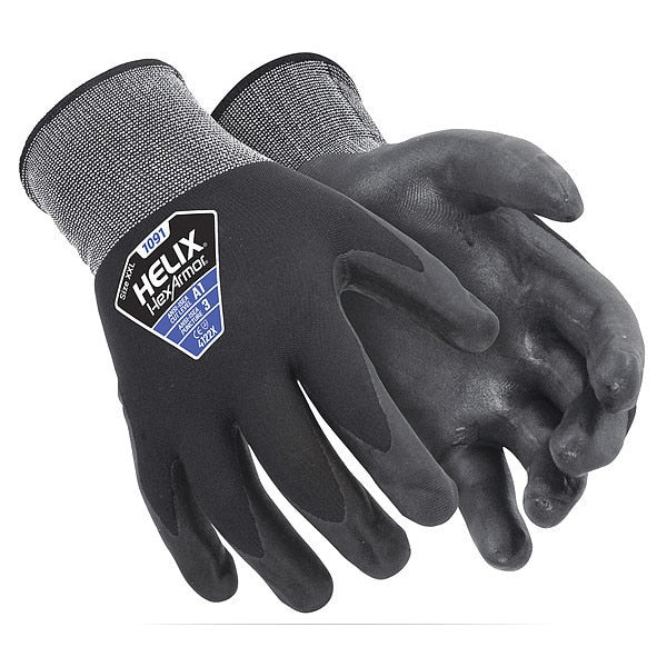 Cut Resistant Coated Gloves, A1 Cut Level, Foam Nitrile, 2XL, 1 PR