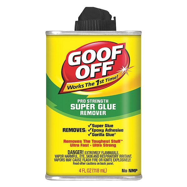 Adhesive Remover, Clear, 4 oz, Bottle