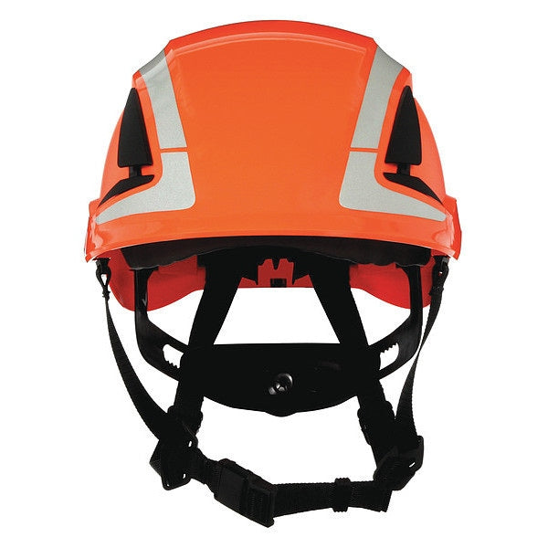 Front Brim Hard Hat, Type 1, Class E, Ratchet (6-Point), Orange