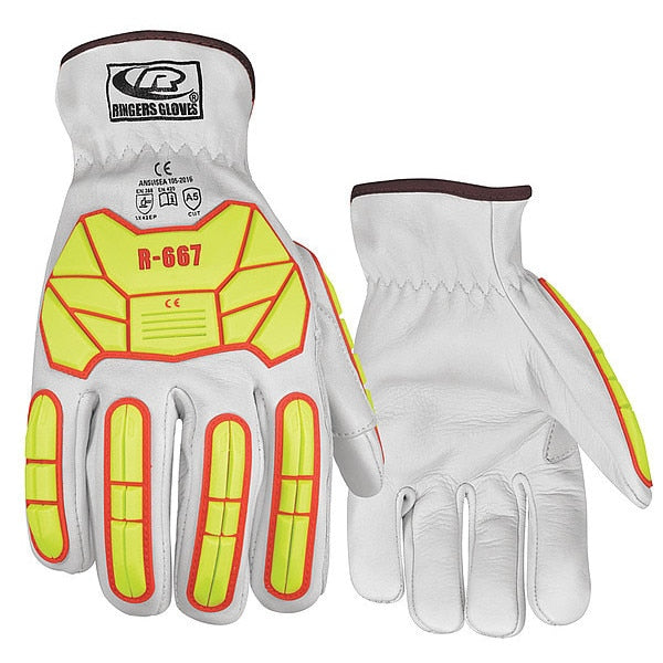 Impact Resistant Gloves, M, PR