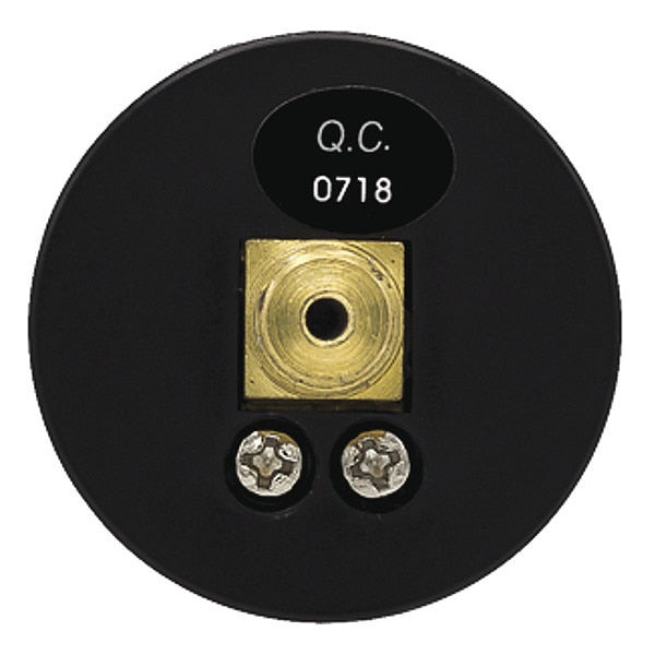 Pressure Gauge, 0 to 160 psi, 1/8 in BSPT, Black