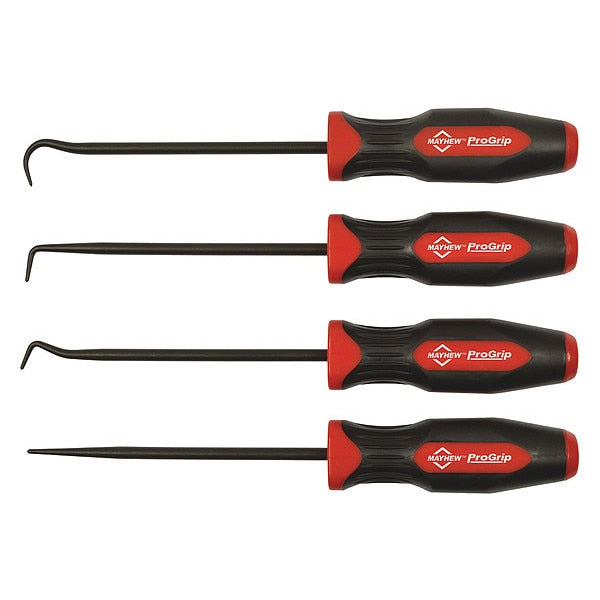 Pick And Hook Set, Steel, 4 pcs., 13-3/4