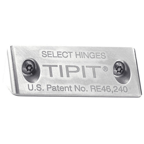Hinge, Screw-On, Square, 1