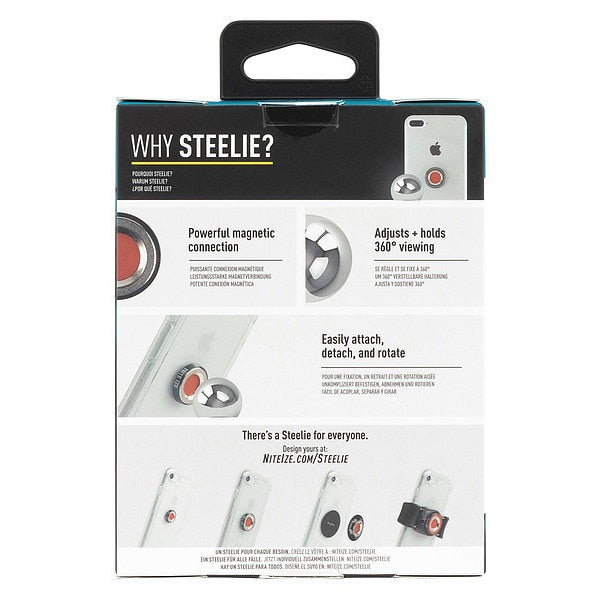 Cell Phone Car Mount Kit, Black/Silver