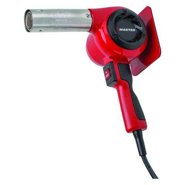 Heat Gun, Electric Powered, 120V AC, Fixed Temp. Setting, 2,200 W Watt, Pistol Handle