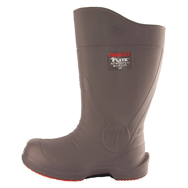 Knee Boots, Gray, 5, Unisex, 14