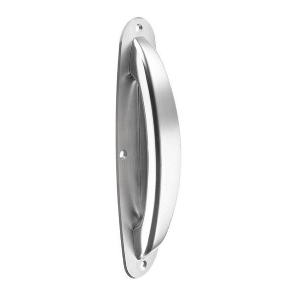Pull Handle, Surface Mount, Alum., Polished