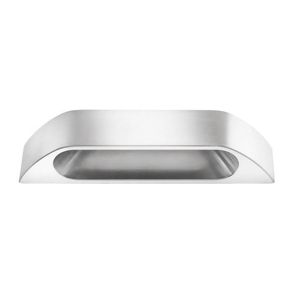 Pull Handle, Thru-bolt, Aluminum, Satin