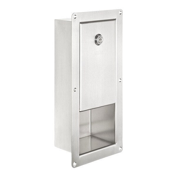Toilet Paper Dispenser, (400) Tissues, SS