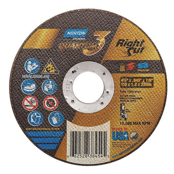 Abrasive Cut-Off Wheel, 4-1/2