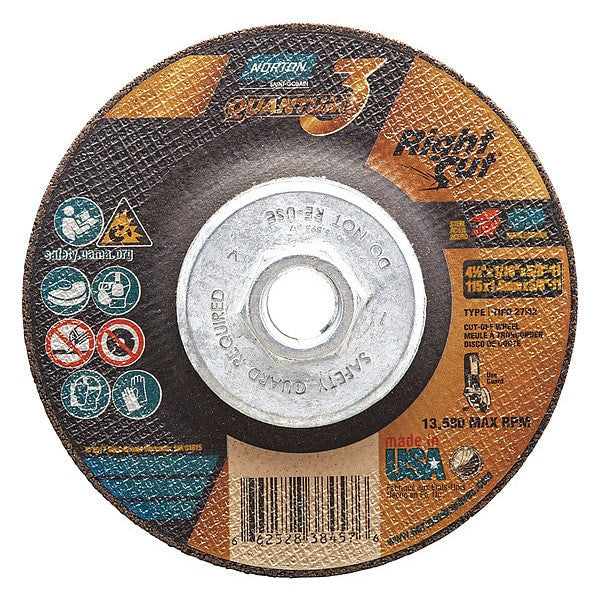 Abrasive Cut-Off Wheel, Type 27, 5