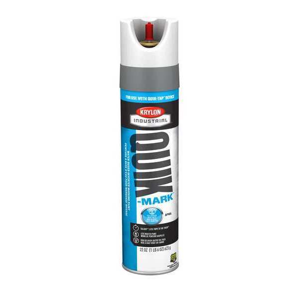 Inverted Marking Paint, 25 oz., White, Water -Based